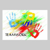 Teamwork poster posters
