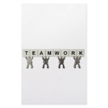 Teamwork Custom Stationery