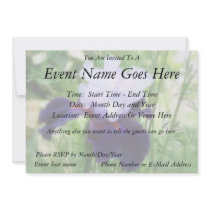 Teamwork - Tall Bearded Iris Custom Invitations