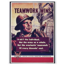 Teamwork Wines flyers by ww2posters Teamwork Wines flyers