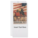 Teamwork Wins World War II rack cards