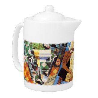 Teapot - Cubist's Kitchen, by Juan Gris teapot