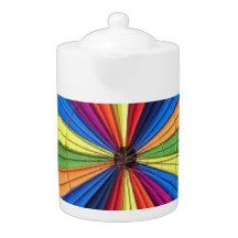 Teapot Inside Hot Air Balloon