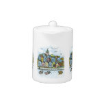 teapot -little town teapots