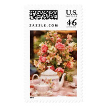 Teapot - More tea Milady Postage Stamps