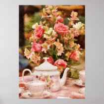 Teapot - More tea Milady Poster