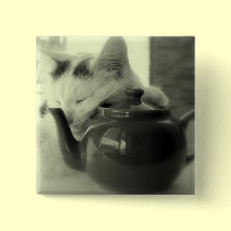 Teapot Pillow buttons