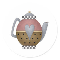 Teapot stickers