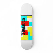 Teapot ''STREET MUSIC'' 80's Custom Skateboard