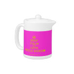 [Crown] keep calm and love rizzle kicks [Love heart]  Teapots