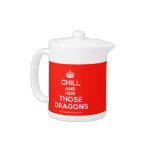 [Crown] chill and hide those dragons  Teapots
