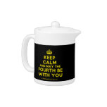 [Crown] keep calm and may the fourth be with you  Teapots