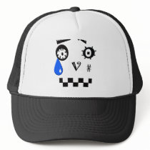 Tear Drop Mesh Hat