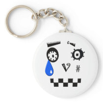 Tear Drop Key Chain