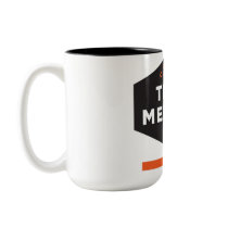 Tear Mender banner Mug - Customized by tearmender Tear Mender banner Mug - Customized