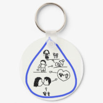 tear of love keychains