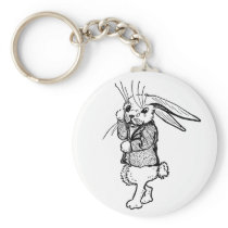 Tearful Rabbit Key Chains