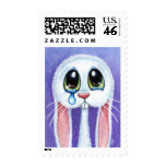 Tearful Sad Bunny Rabbit - Medium postage