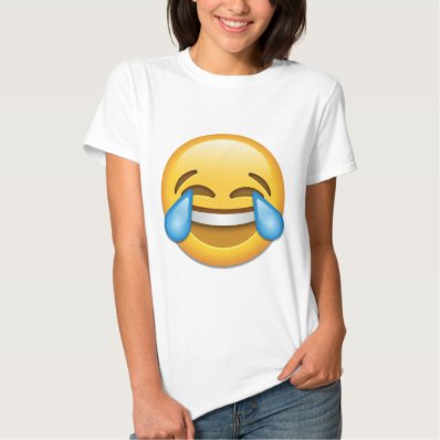 Tears of Joy emoji funny Tee Shirt