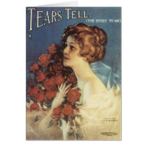 Tears Tell The Story To Me Songbook Cover cards