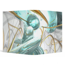 Teary Dreams Abstract Binder