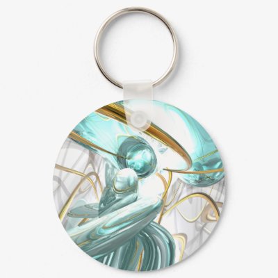 Teary Dreams Abstract Keychain by alexanderbutler
