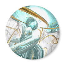 Teary Dreams Abstract Magnet