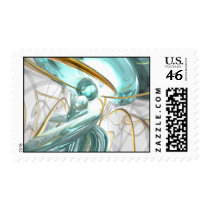 Teary Dreams Abstract Postage postage