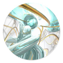 Teary Dreams Abstract Sticker