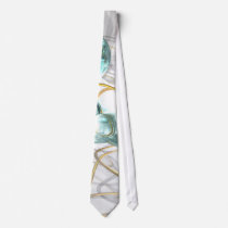 Teary Dreams Abstract Tie