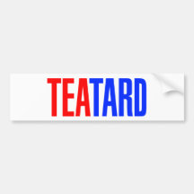 Teatard Tea Party Bumper Stickers