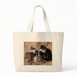Teatime_For_Kittens Canvas Bags