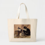 Teatime_For_Kittens Canvas Bags