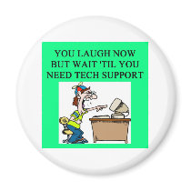 tech support joke magnets