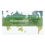 Tech World business cards