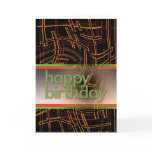 Techie Birthday Card