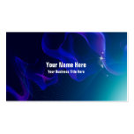 Techie Electric Blue Business Card Templates