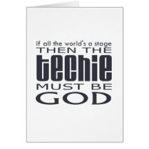 Techie God Card