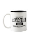 Techie University mugs