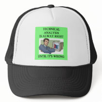 technical analysis joke trucker hats