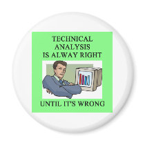 technical analysis joke magnet