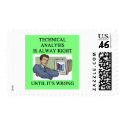 technical analysis joke postage