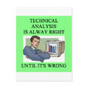 technical analysis joke postcards by jimhartley technical analysis joke postcards