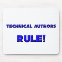 Technical Authors Rule! mousepads by professions Technical Authors Rule! mousepads