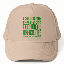 Technical Difficulties hats by TheGalacticGroundhog Technical Difficulties hats