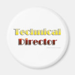 Technical Director (Text Only) Fridge Magnet