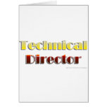 Technical Director (Text Only) Greeting Cards
