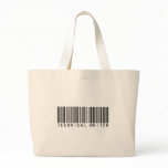 Technical Writer Bar Code Bag