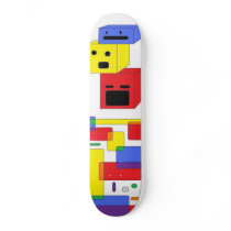 Technicolor Blocks Skate Board Decks