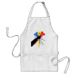 Technicolor Love Bouquet Primary Colors aprons